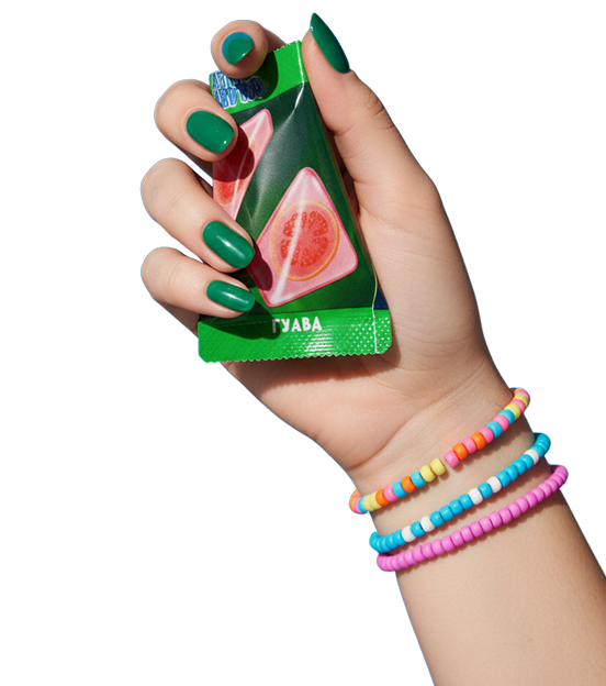 Рука з цукерками Мармизяка